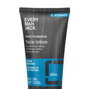 Every Man Jack Daily Hydrating Face Lotion for Men, Naturally Derived, 2.5 oz