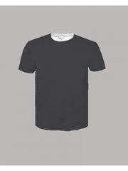 2023 Summer Crew Collar Dark Gray Men's T-Shirt