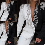 Customized Women Pants Suits Luxury Crystal Beading Formal Office Lady Blazer Suit Wear Prom Party Business Outfits (Jacket+Pant