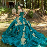 Luxury Mexican Quinceanera Dresses Crystal Beads Lace Applique Sweet 16 Dress Off the Shoulder vestidos de XV 15 anos
