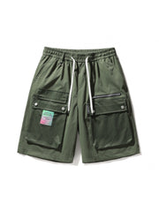 Casual Pockets Loose Cargo Short Pants For Men