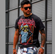 Street Graphic Short Sleeve Tee Shirts For Men