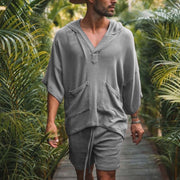 Fall Casual Loose Short Suits For Men