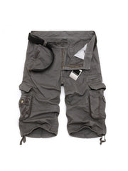 Fashion Multi-pocket Five-point Cargo Men's Shorts Pants