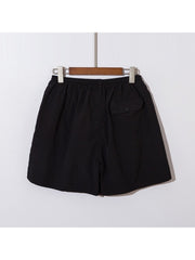 Men Solid Breathable Beach Shorts