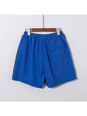 Men Solid Breathable Beach Shorts