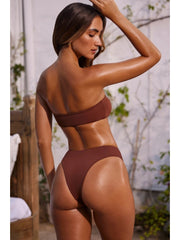 Strapless Sleeveless Backless Bikinis Sets