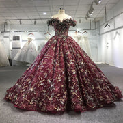 Sequin Sweetheart Quinceañera Gown 2024