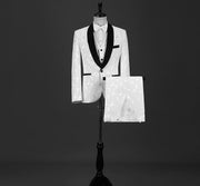 Suit Set 2023 New Groom's Wedding Dress Slim Men's Dark Pattern Suit Three-piece Suit Performance Suit Suits for Men костюм