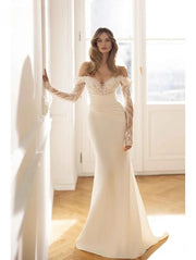 Elegant Sweetheart Mermaid Wedding Dress