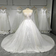 2024 Luxury Long Sleeve Princess Bridal Dress
