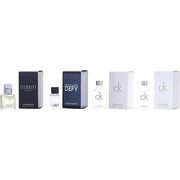 CALVIN KLEIN VARIETY by Calvin Klein 4 PIECE MENS MINI VARIETY WITH ETERNITY & CK ONE X 2 & CK DEFY AND ALL ARE 0.33 OZ MINI