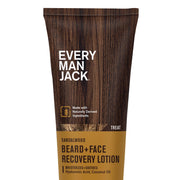Every Man Jack Sandalwood Recovery Beard and Face Lotion for Men, Naturally Derived, 3.2 oz
