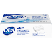 Dial Antibacterial Bar Soap, Refresh & Renew, White, 4 oz, 12 Bars