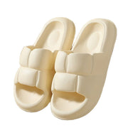 Women Thick Platform Slippers Summer Beach Eva Soft Sole Slide Sandals Leisure Men Ladies Indoor Bathroom Anti-slip Shoes