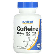 Nutricost Caffeine Supplement 200mg, 120 Capsules