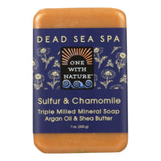One With Nature - Bar Soap Dead Sea Sulfur - 1 Each 1-7 Oz