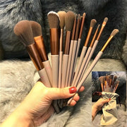 13 PCS Makeup Brushes Set Eye Shadow Foundation Women Cosmetic Brush Eyeshadow Blush Powder Blending Beauty Soft Make Up Tools