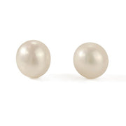 Gold Baroque Pearl Earring