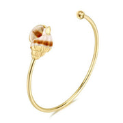 Gold Seashell Bracelet for Women