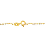 2 Micron 10K Yellow Gold Plated Sterling chain