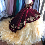 Charro Embroidery Quinceañera Dresses