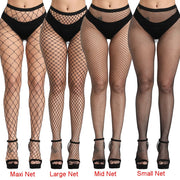20colors Long Stockings Women Sexy Thigh High Fishnet Nylon Long Standard Over Knee Pantyhose 1pair Sexy Lingerie