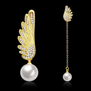 Pearl Wings of an Angel in 18K Gold Plated Christmas Inspired