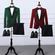 New Men's Slim Suit Business Professional Formal Dress Groom Wedding Dress Host Performance Dress Suits for Men костюм Suits