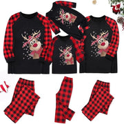 New Year's Costumes 2023 Women Men Boys Girls Infants Pets Matching Outfits Cute Soft 2 Pieces Suit Sleepwear Xmas Family Look