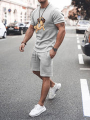 Casual Sport Plus Size Activewear For Men Summer