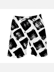 Half Length Beach Printed Hot Pants Shorts Trousers