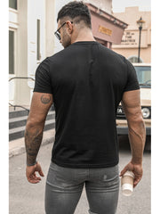 Fashion Casual Short Sleeve Tees Tops For Men