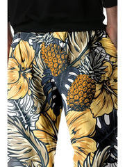 Bohemian Style Floral Printing Loose Casual Long Pants