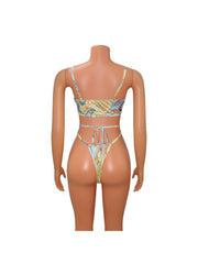 Women's Fashion Printed Two-Piece Swimsuit