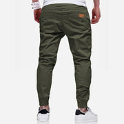 Pure Color Casual Corset Trousers For Men