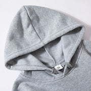 Casual Hooded Letter Men's Loose Sweater