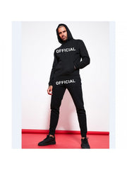Letter  Printing Hooded Sports Long Suits For Men