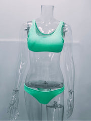Women's Sexy Pure Color Swimsuit