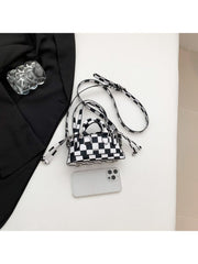 Leopard Chain Zipper Satchels Bags