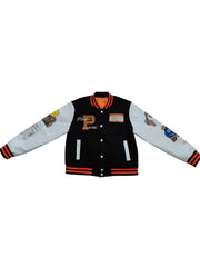 Geometric Pattern Embroidery Single Breasted Jackets