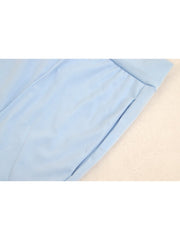 Colorblock Patchwork Jacket Zipper Trouser Sets