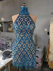 Shimmering Sequins Birthday Dress