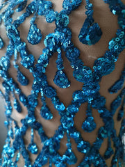 Shimmering Sequins Birthday Dress