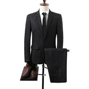 Win The World with This Stylish 2023 Men's Black Suit with Double Breasted Buttons Trajes Elegante Para Hombres Suits for Men