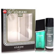Lomani by Lomani Gift Set - 3.4 oz Eau De Toilette Spray + 6.7 oz Deodorant Spray