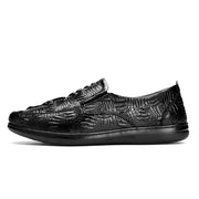 Genuine Leather Men Shoes Luxury Brand 2022 Casual Slip on Formal Loafers Men Moccasins Italian Black Male Driving Shoes