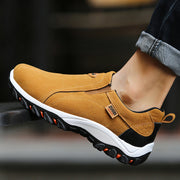 2022 Men Casual Sport Shoes Male Outdoors Breathable Flock Walking Comfortable Footwear Comfortable Loafers Jogging Sneakers New