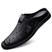Genuine Leather Men Shoes Luxury Brand 2022 Casual Slip on Formal Loafers Men Moccasins Italian Black Male Driving Shoes Slipper