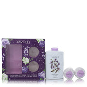 English Lavender by Yardley London Gift Set - 7 oz Perfumed Talc + 2-3.5 oz Soap